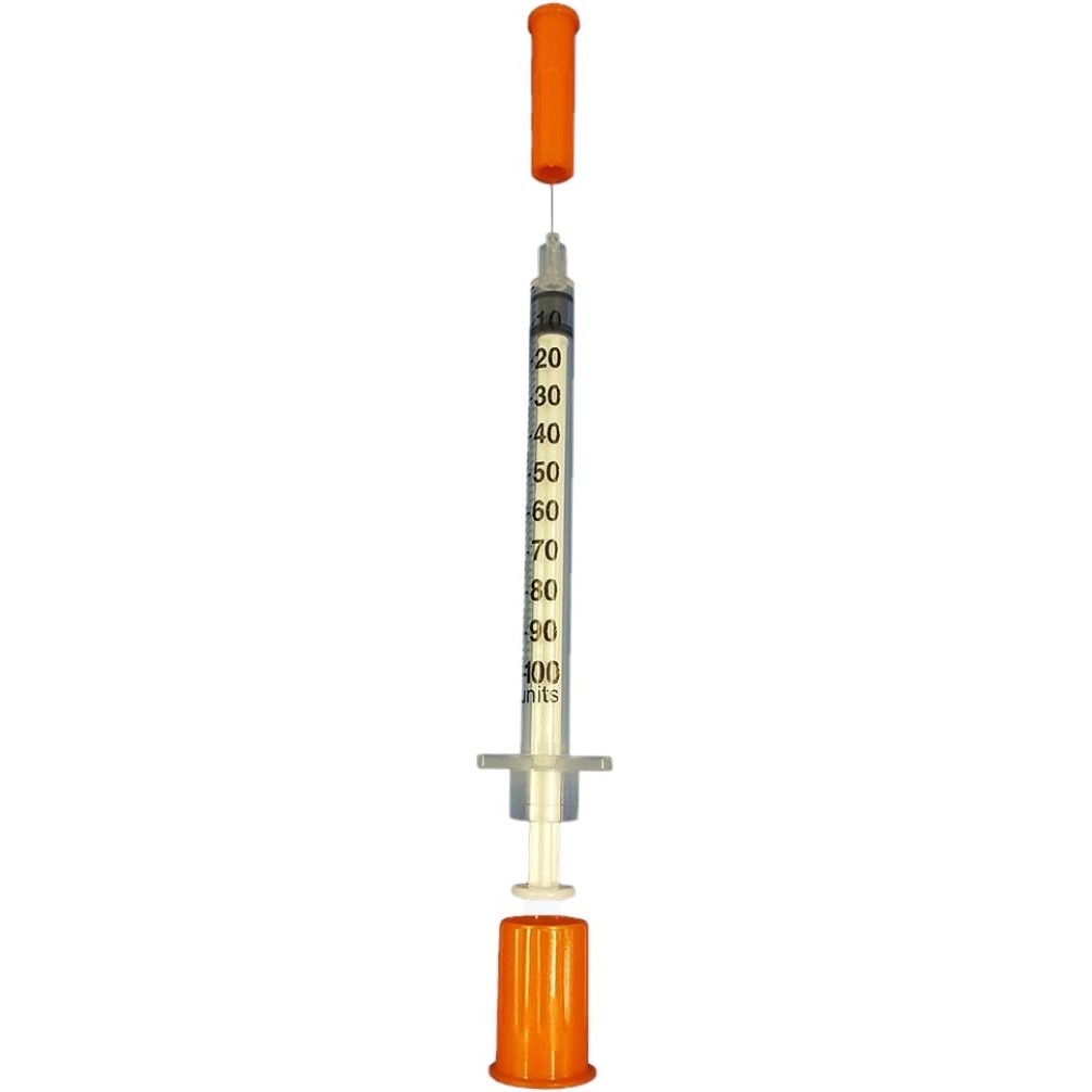 Syringe 1cc Insulin with Needle Comfort Point™ 1 .. .  .  